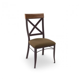 Kyle 35214-USDB Hospitality distressed metal dining chair